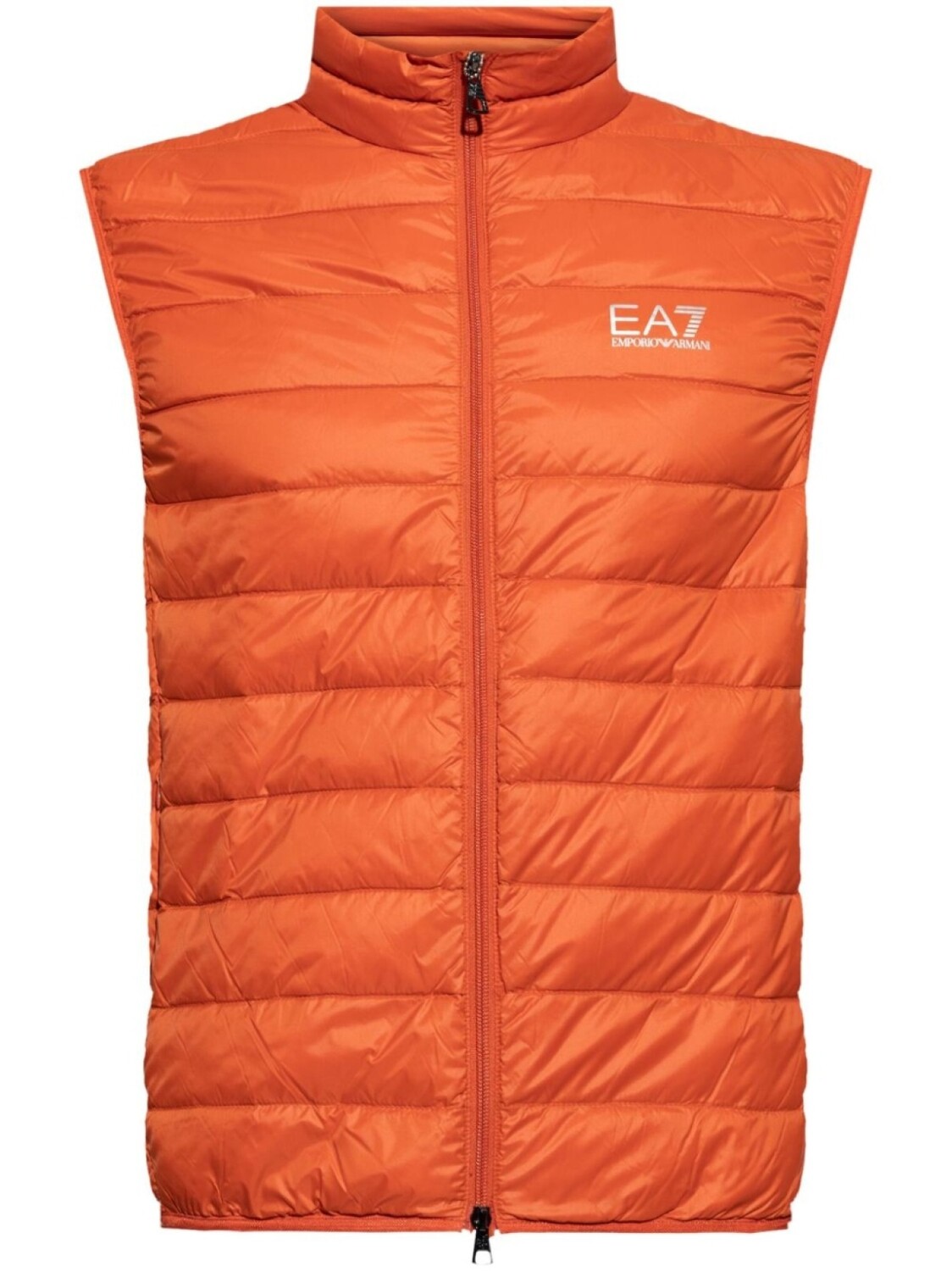 

Утепленный жилет с логотипом Ea7 Emporio Armani, оранжевый