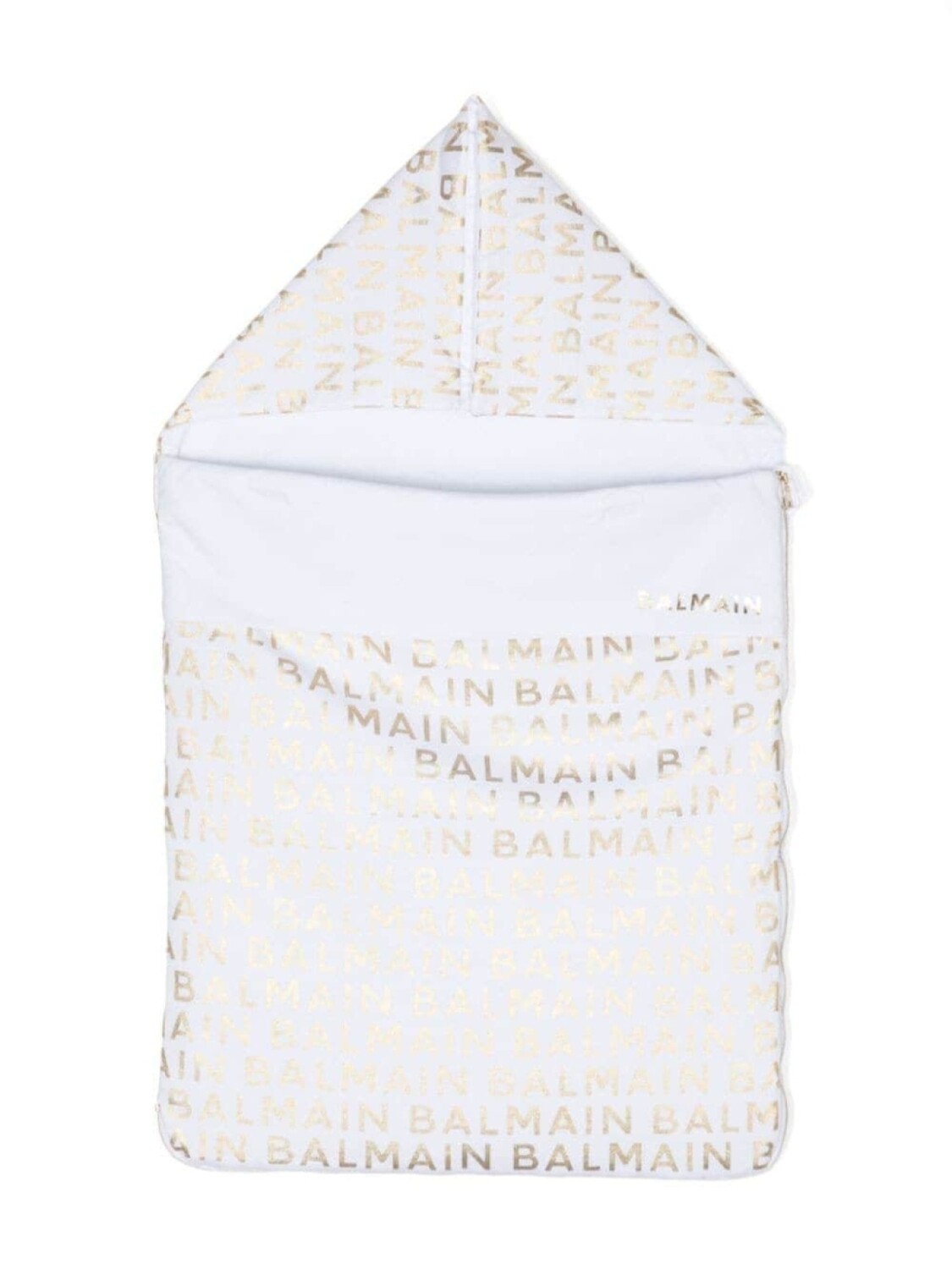 

Balmain Kids конверт с логотипом, белый