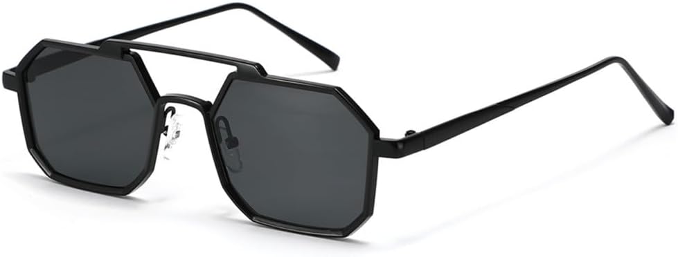 

Ретро солнцезащитные очки для женщин и мужчин, металлические солнцезащитные очки в винтажном стиле с защитой от УФ-излучения UV400 для использования на открытом воздухе LANGSER, 1