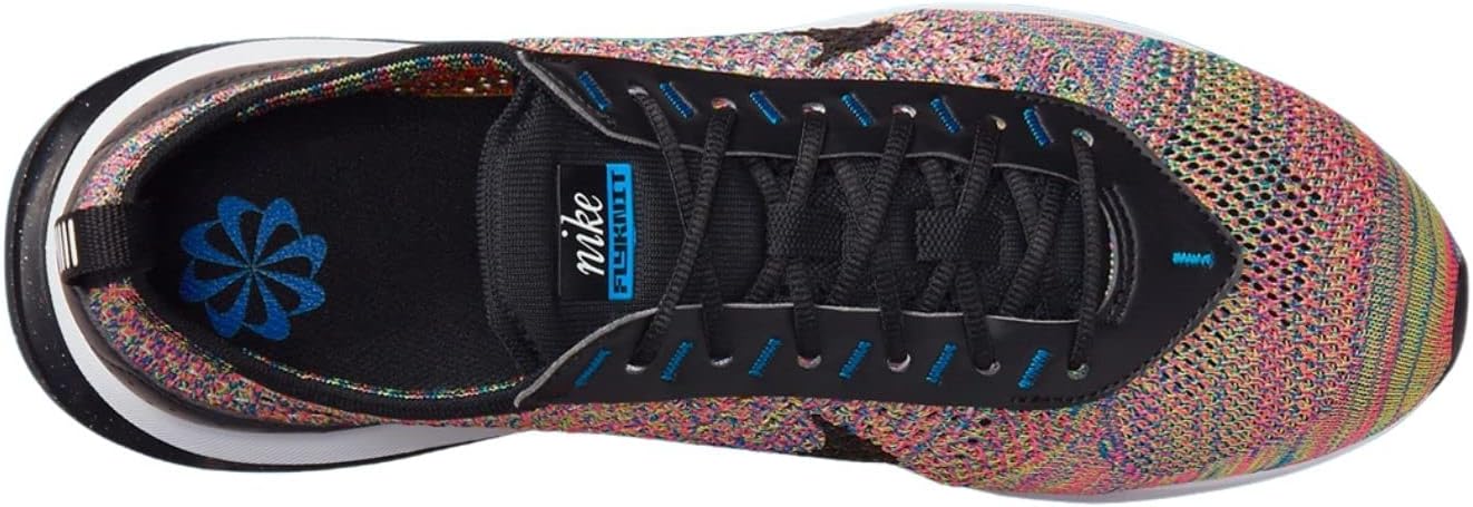 Мужские кроссовки Nike Air Max Flyknit Racer, черный/синий — фото 3