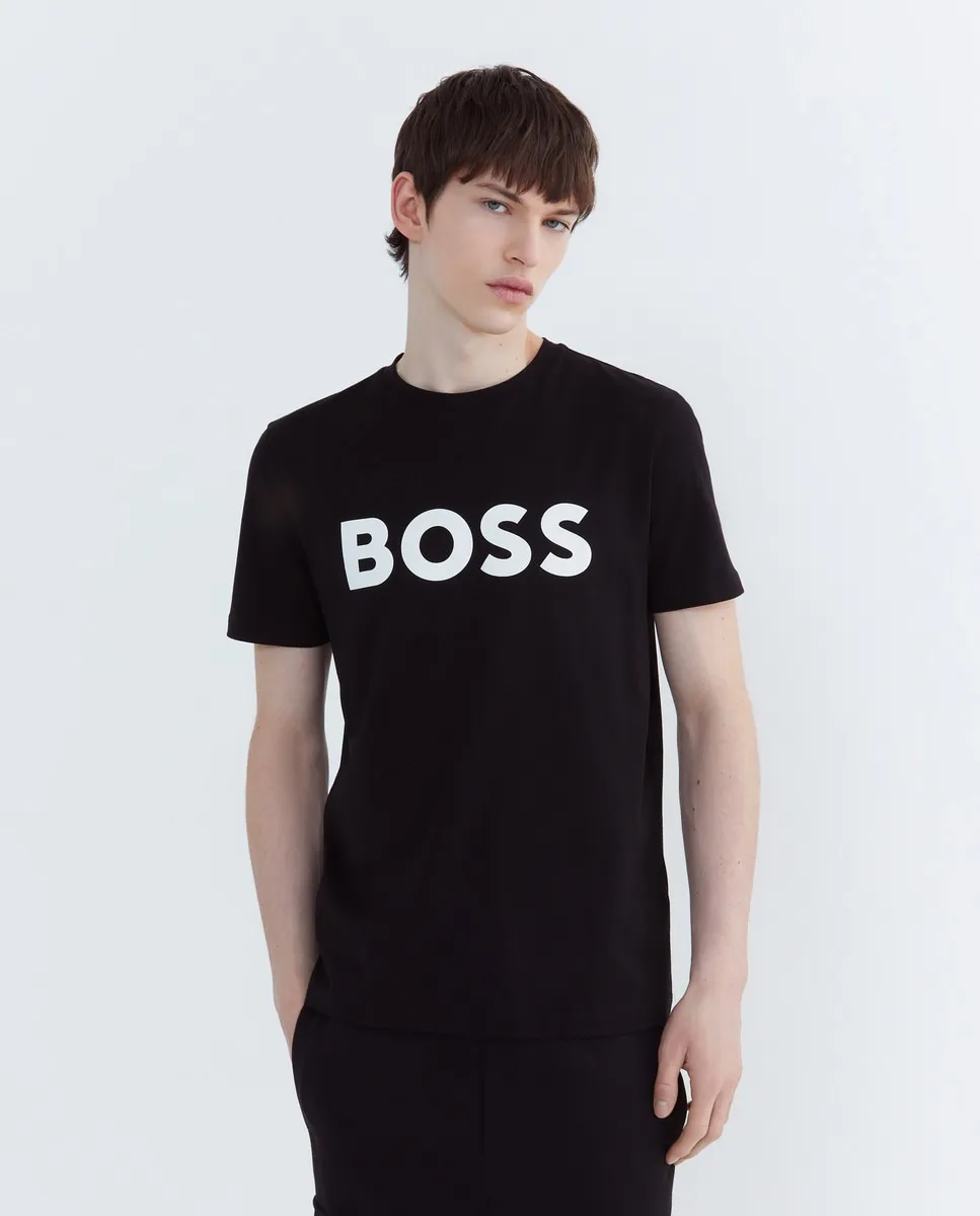 

Мужская футболка с коротким рукавом Boss, черный