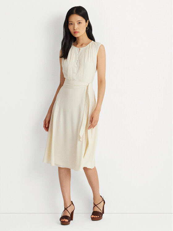 

Платье на каждый день, стандартного кроя Lauren Ralph Lauren, экрю