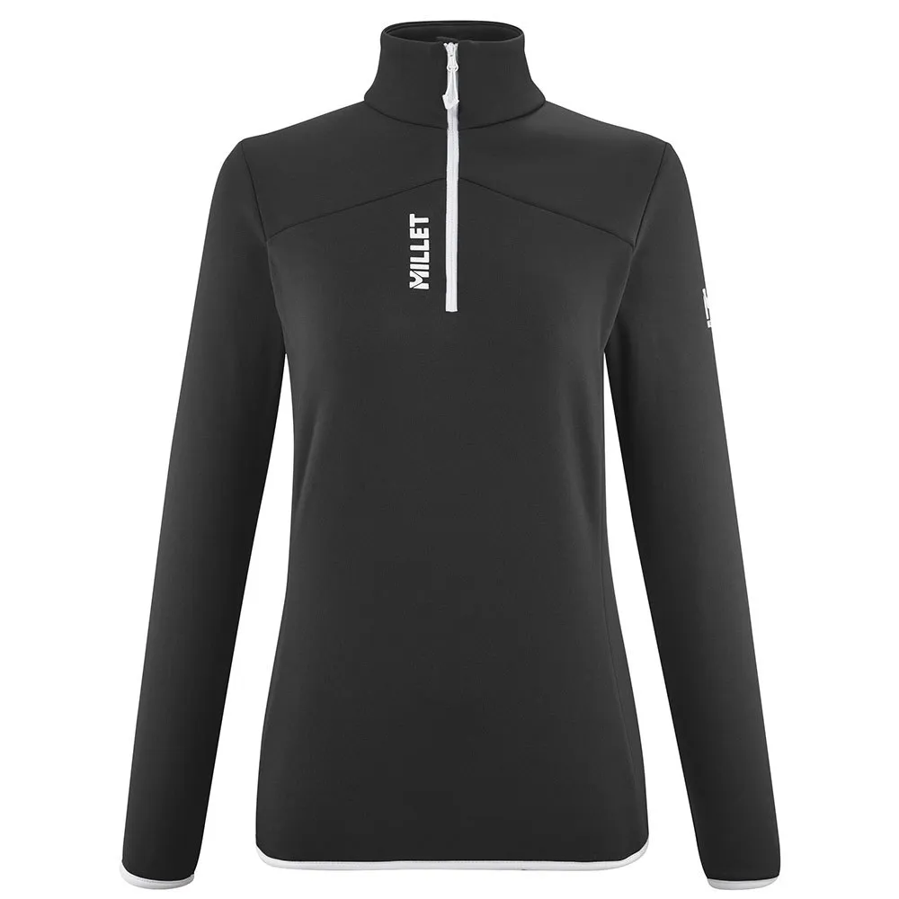 

Флис Millet Seneca half zip, черный