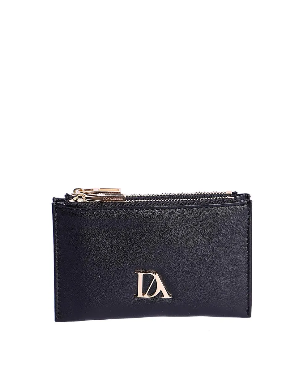 

Средний женский кошелек Lumira с застежкой-молнией Don Algodón, черный