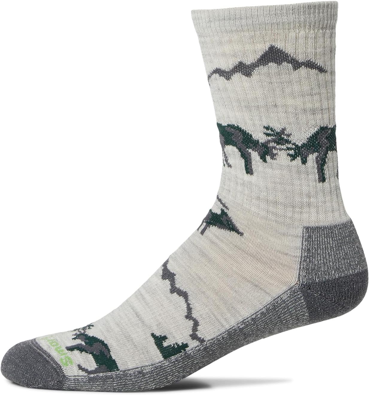 

Носки Smartwool Everyday Horns Clash Crew Socks, цвет Ash