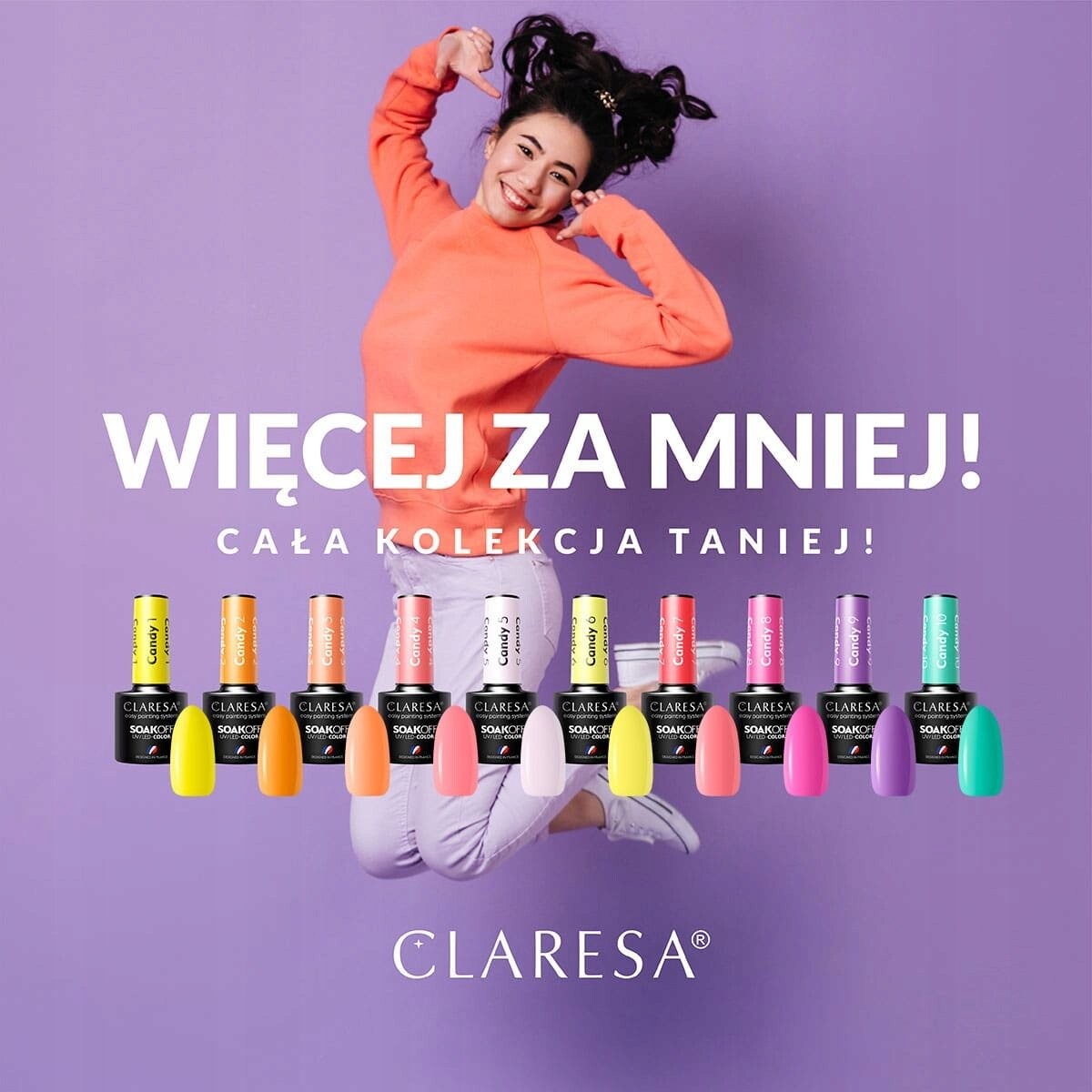 Claresa, Набор конфет «Вся гибридная коллекция», 10 шт — фото 2