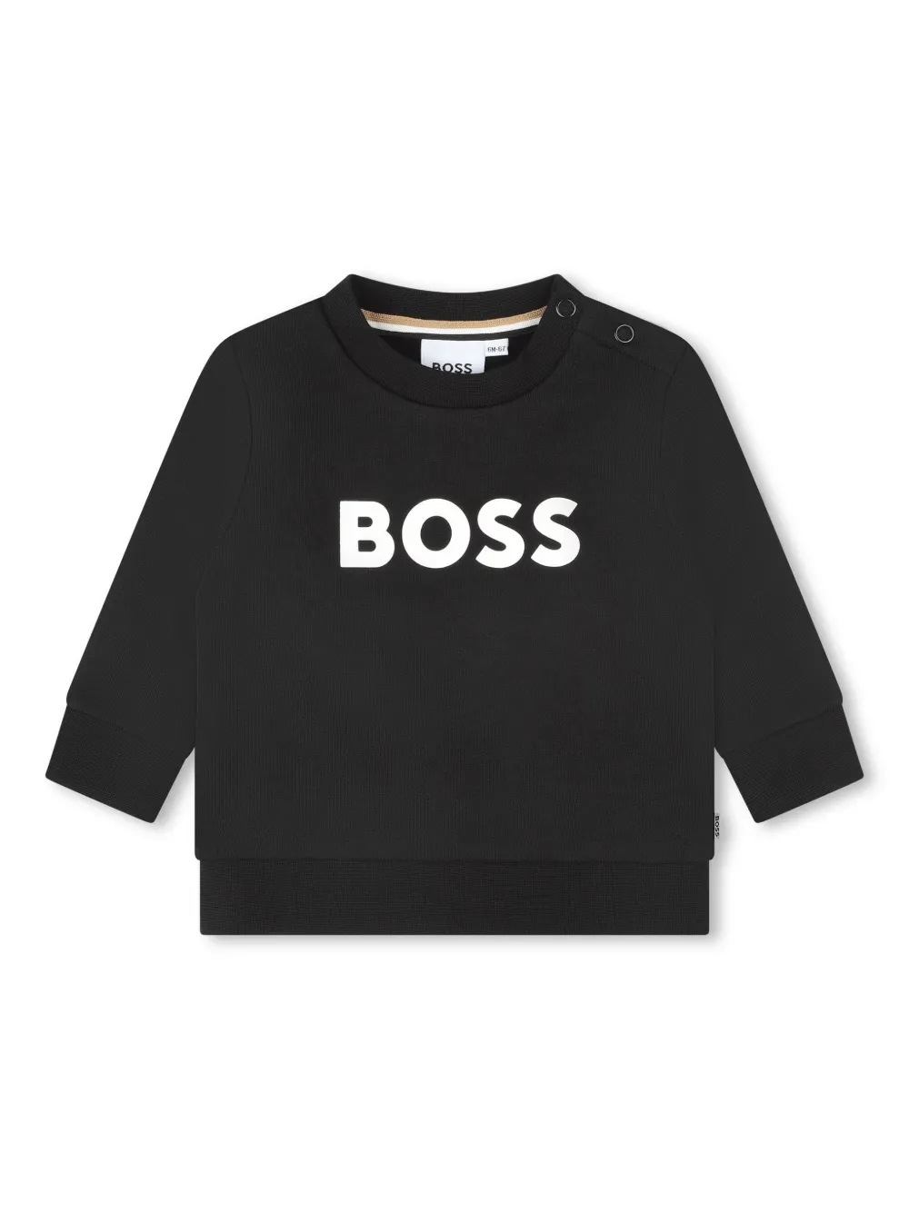 

Толстовка с логотипом BOSS Kidswear, черный