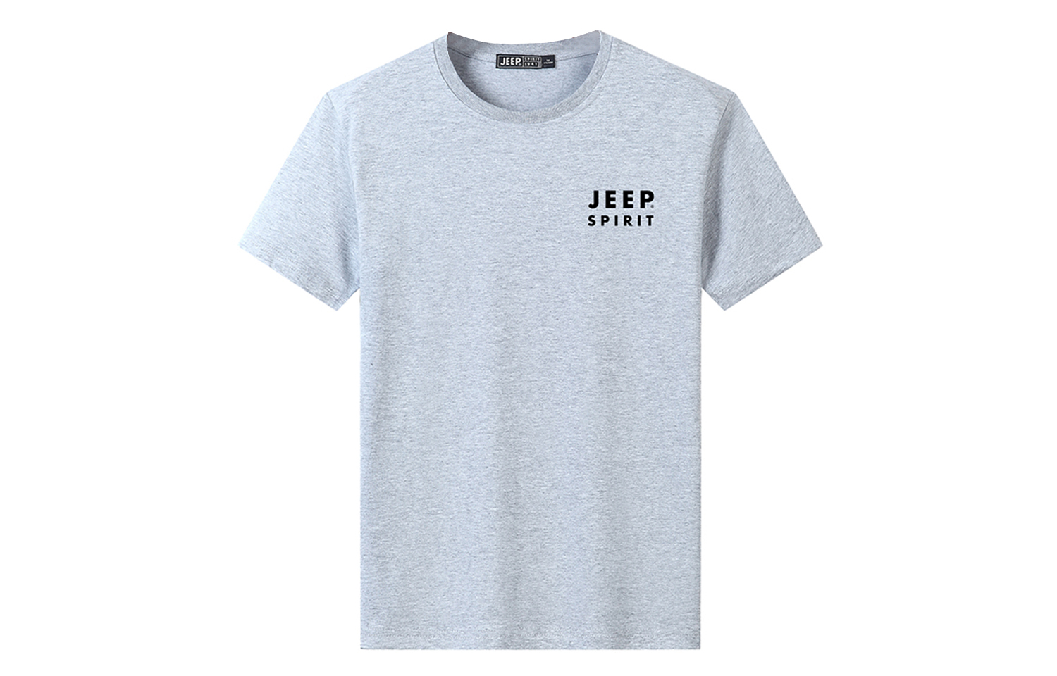 

Футболка весна-лето unisex JEEP SPIRIT, светло-серый