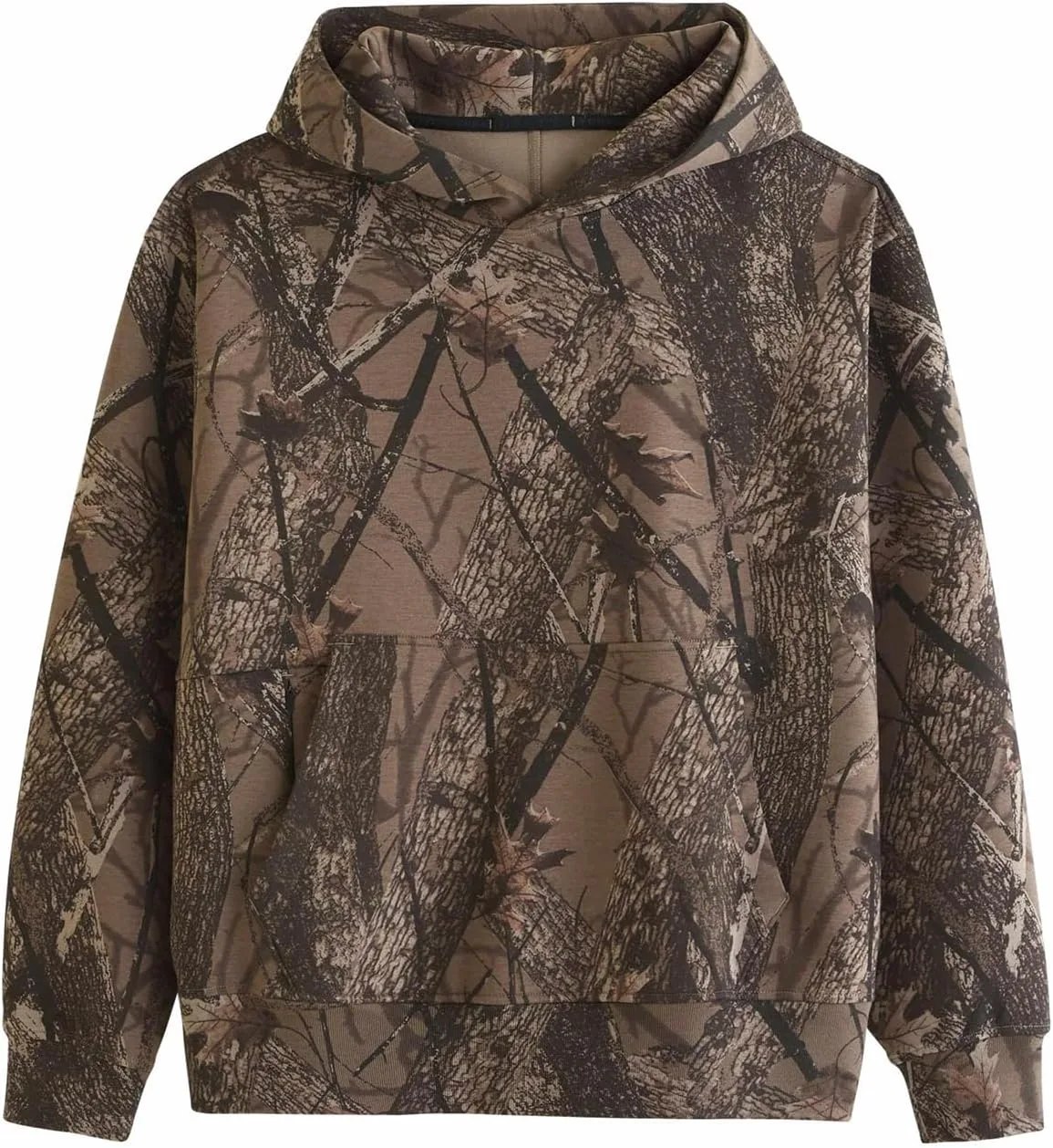 

Женский камуфляжный худи оверсайз KVOTUU