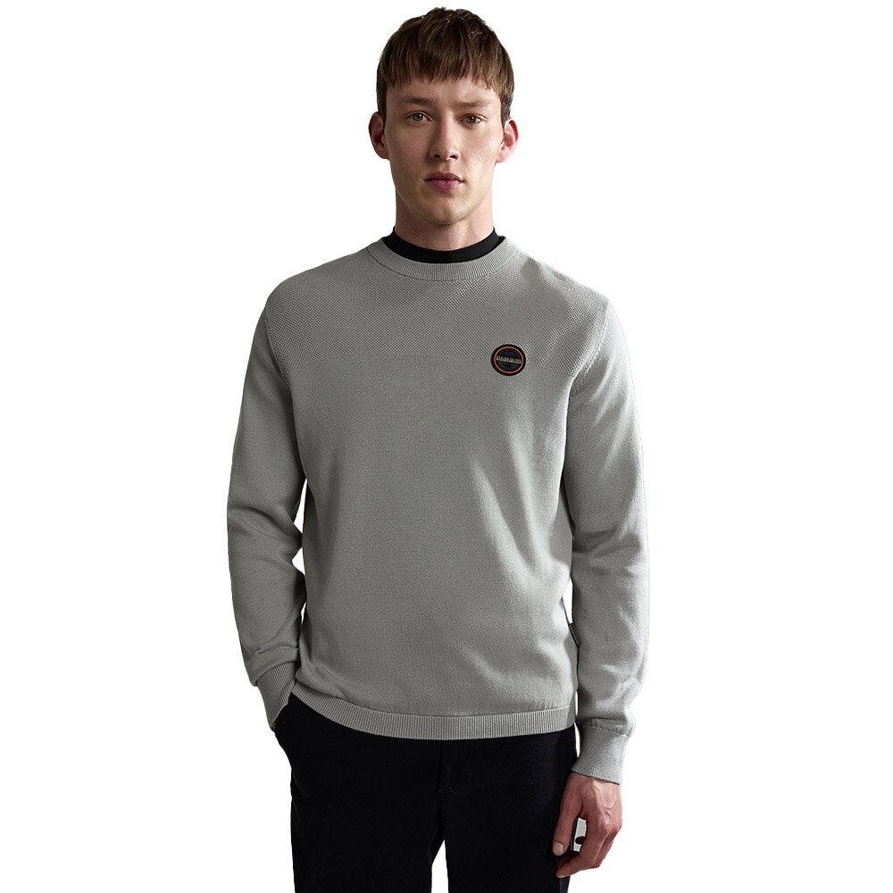 

Свитер Napapijri Derri Crew Neck, серый