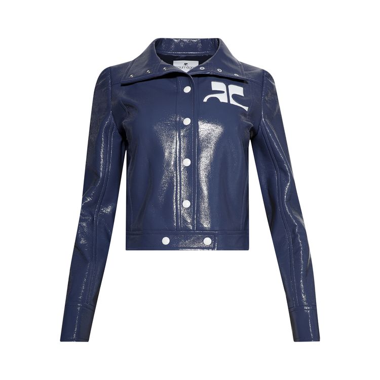 

Куртка Courrèges Vinyl Reedition Jacket Dusk Blue, синий