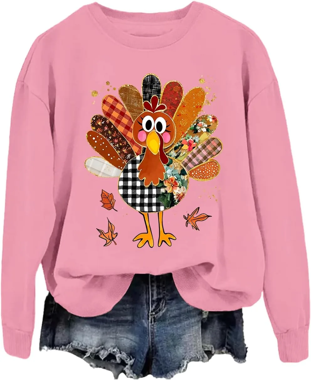 

Толстовка с принтом "Friendsgiving" и индейкой BTGRL