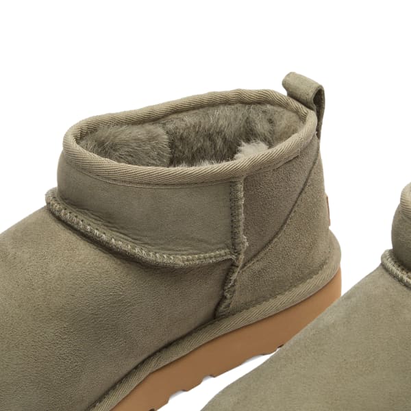 Классические ультрамини-ботинки Ugg, Moss Green — фото 4
