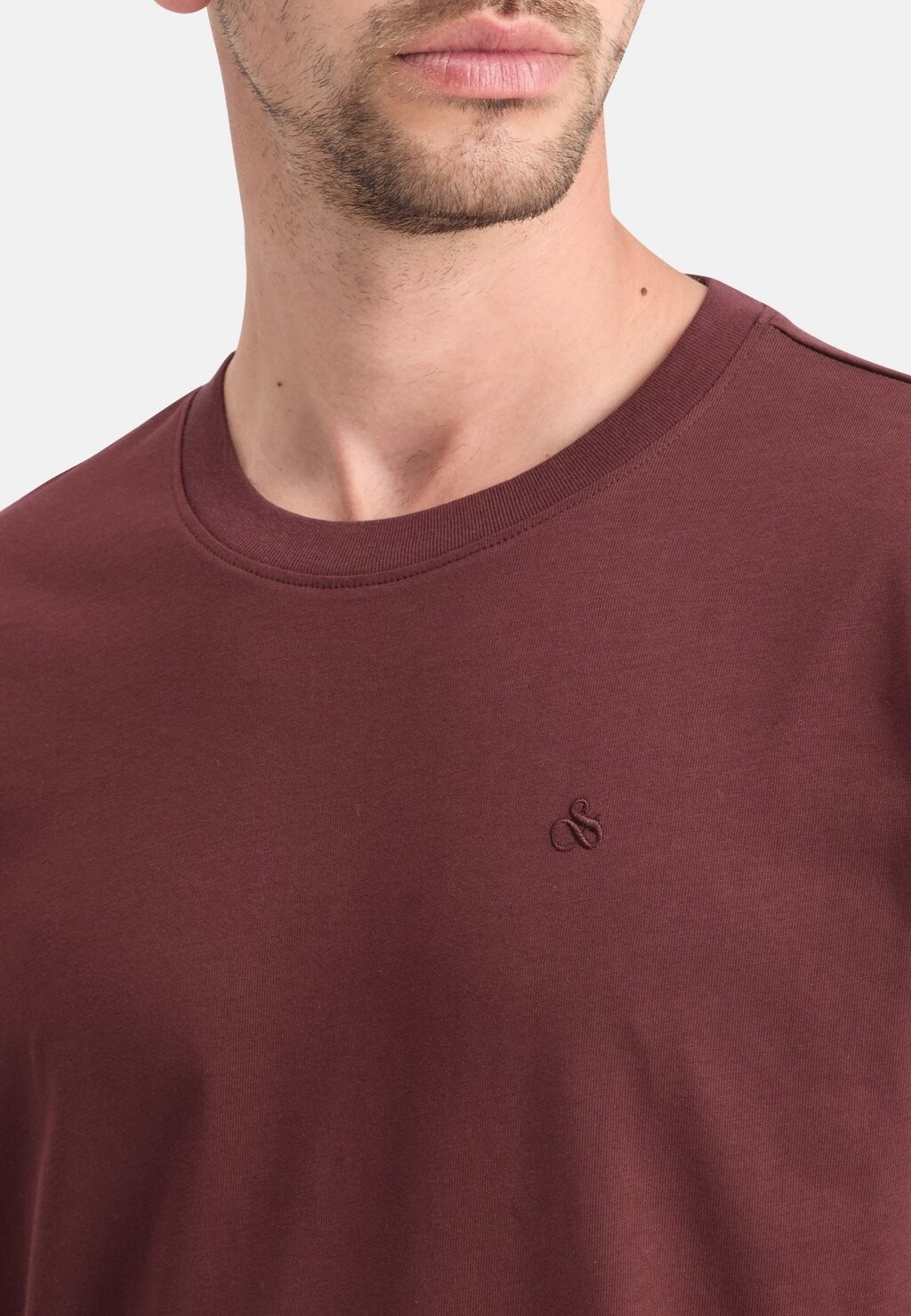 

Базовая футболка REGULAR FIT Scotch & Soda, бордовый