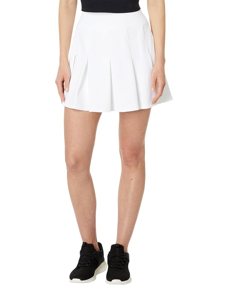 

Юбка SKECHERS Pickleball Uno Rib Pleated Skort, белый