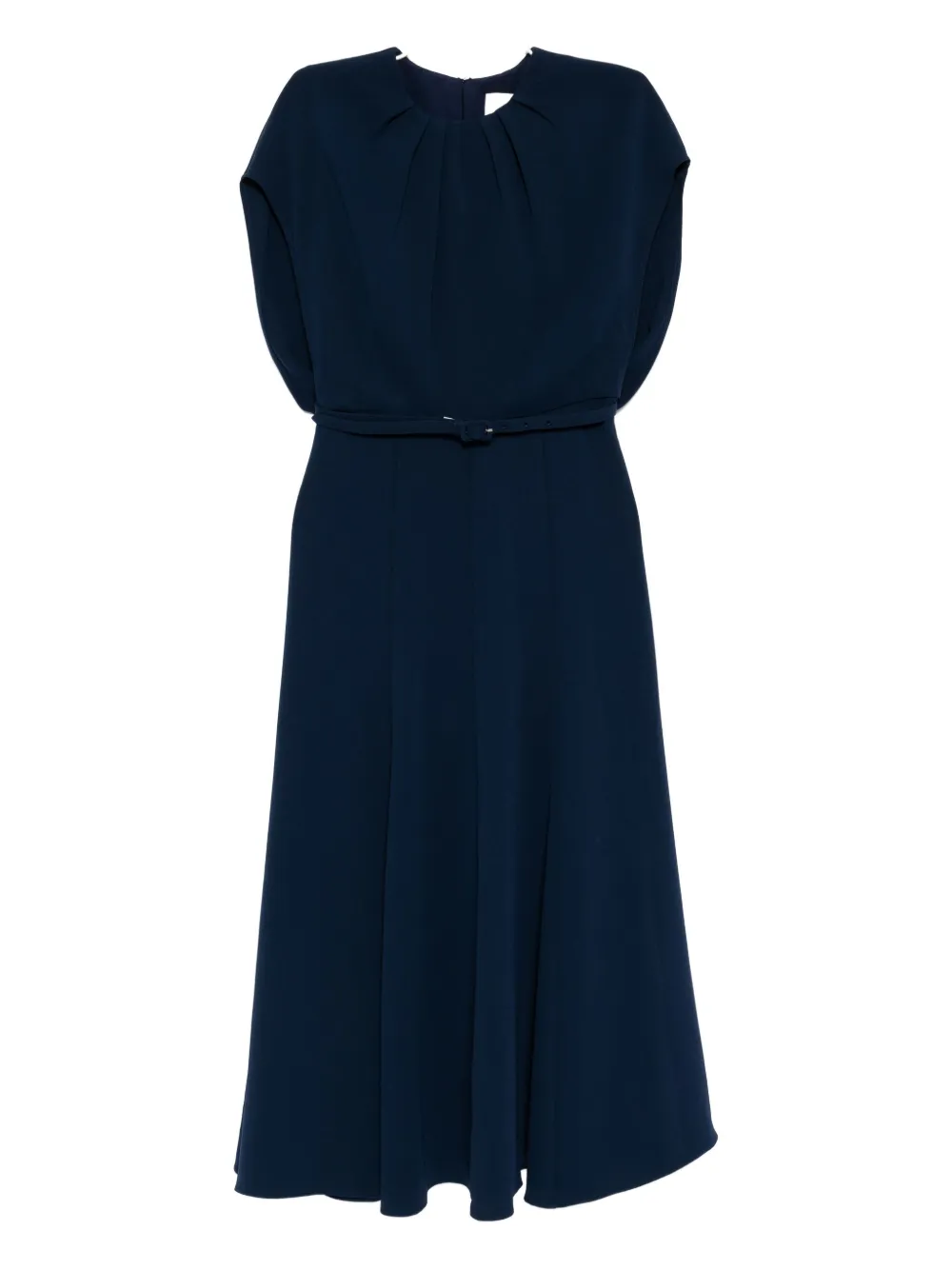 

Платье из крепа кади Roland Mouret, синий