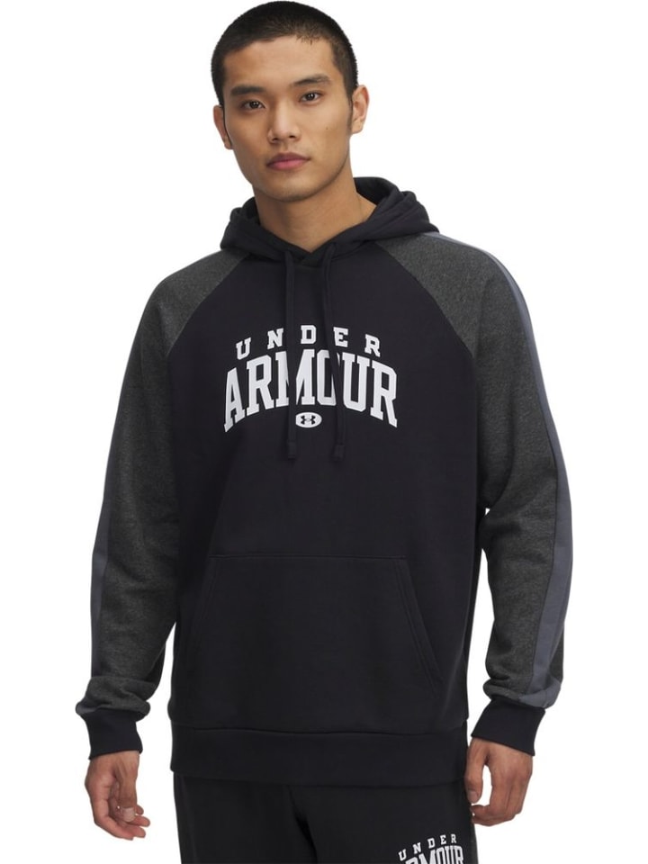 

Худи Rival Cb Hood Fleece черного цвета Under Armour