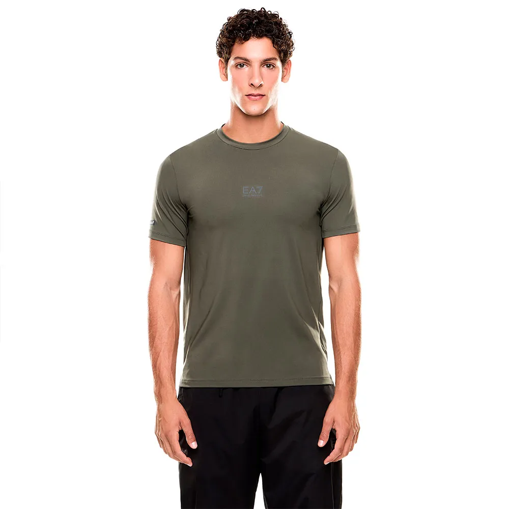 

Футболка с коротким рукавом EA7 EMPORIO ARMANI Ventus 7 Small Logo Pl St, зеленый