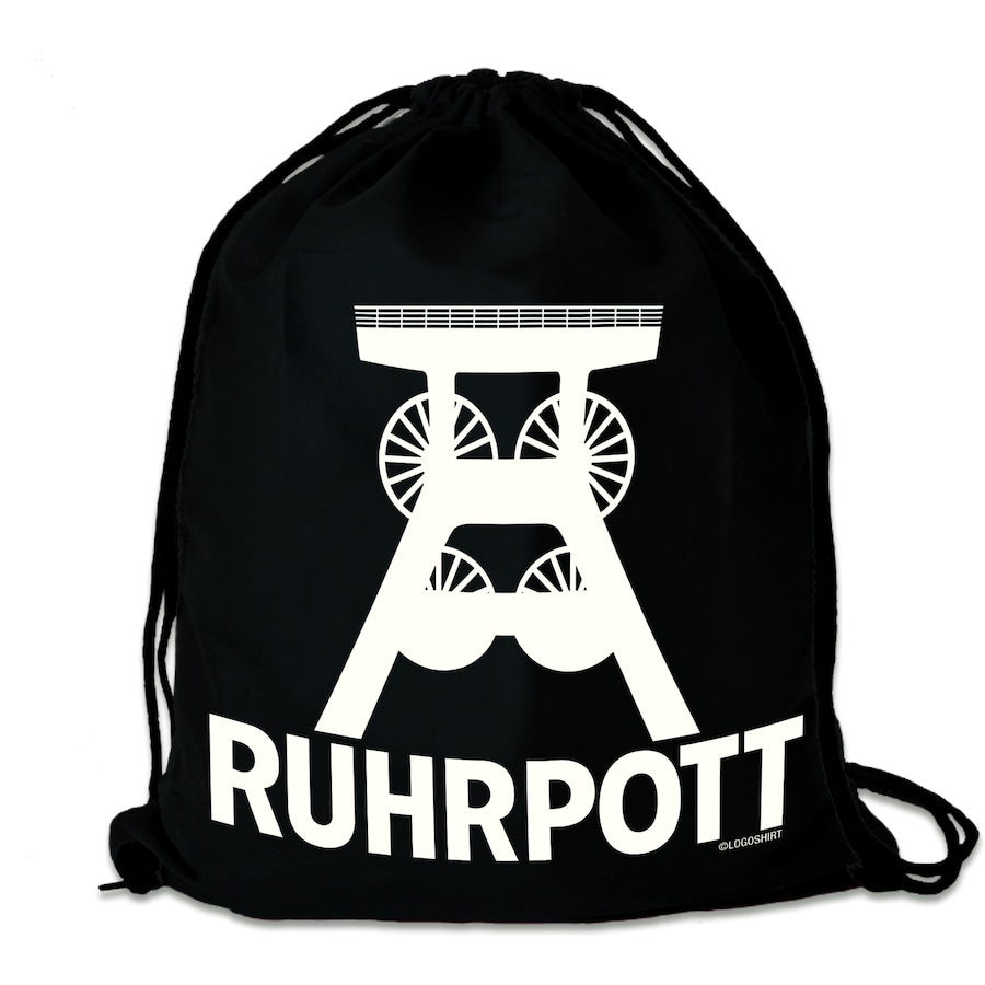 

Спортивная сумка LOGOSHIRT Ruhrpott, черный