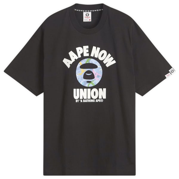 

Футболка колледжа Aape Union Aape By A Bathing Ape, черный
