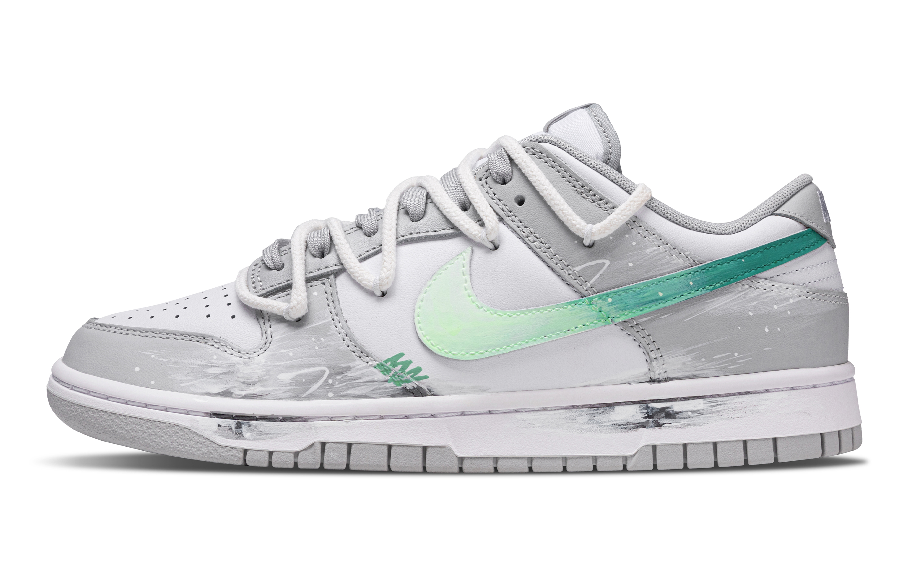 

Кроссовки для скейтбординга Dunk Balance Low Top, мужские, светло-серые Nike, Light Gray