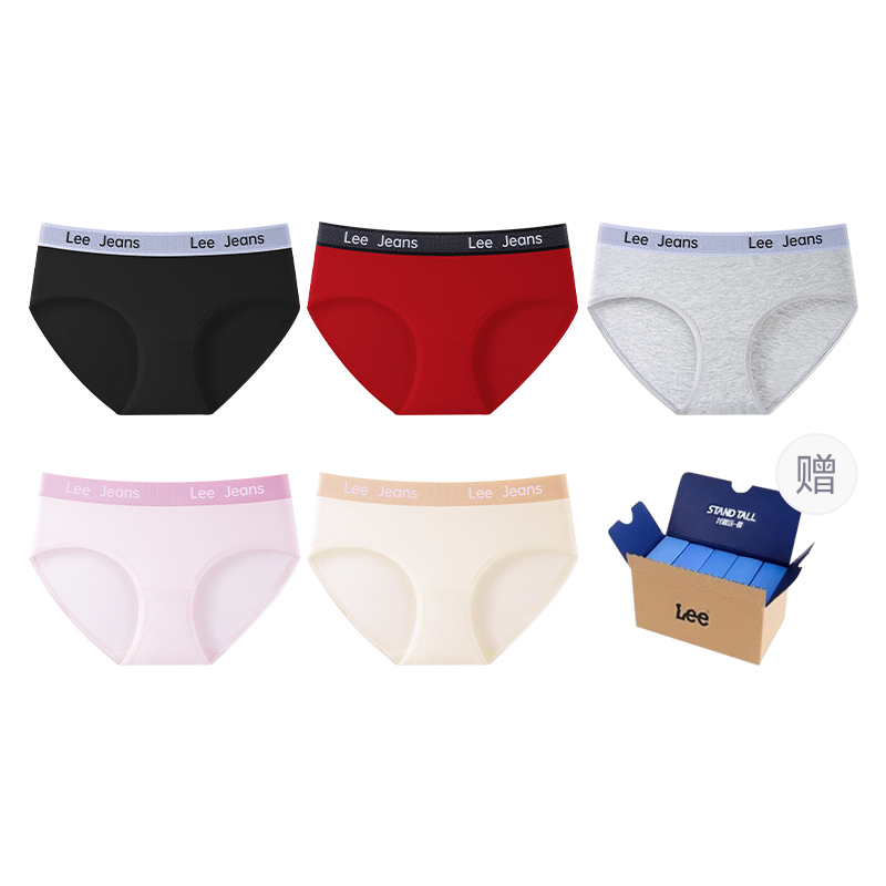 

Классические трусы 101 для женщин упаковка 5 штук Lee, розовый