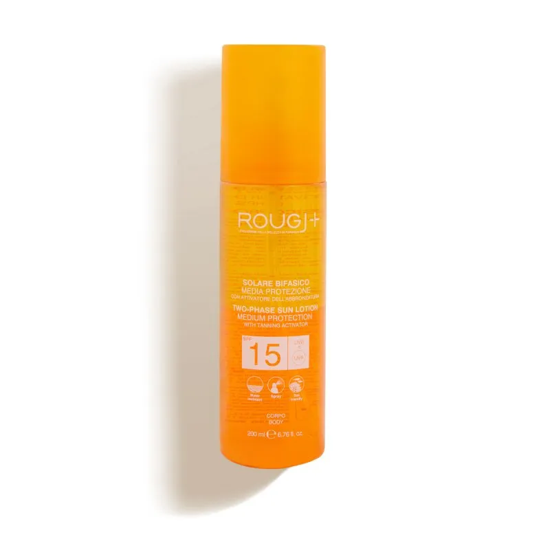 

Rougj Biphasic Solar SPF 15 Tanning 200 мл Усилитель загара