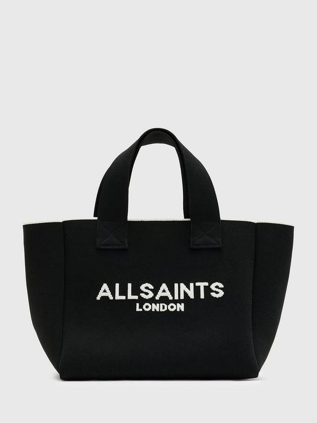 

Сумка-тоут мини Izzy вязаная AllSaints, Black