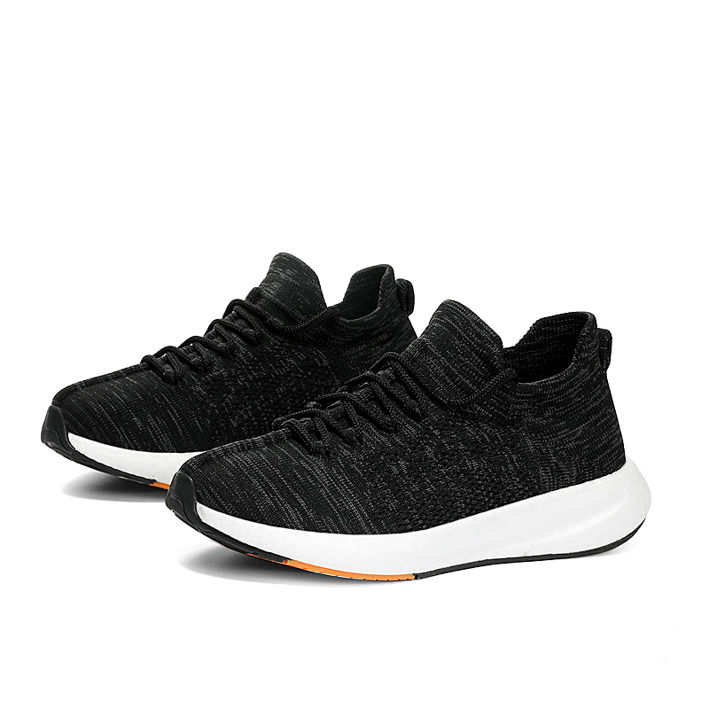 

Износостойкие, дышащие, легкие, увеличивающие рост низкие повседневные мужские туфли ZUOSAISI, Black