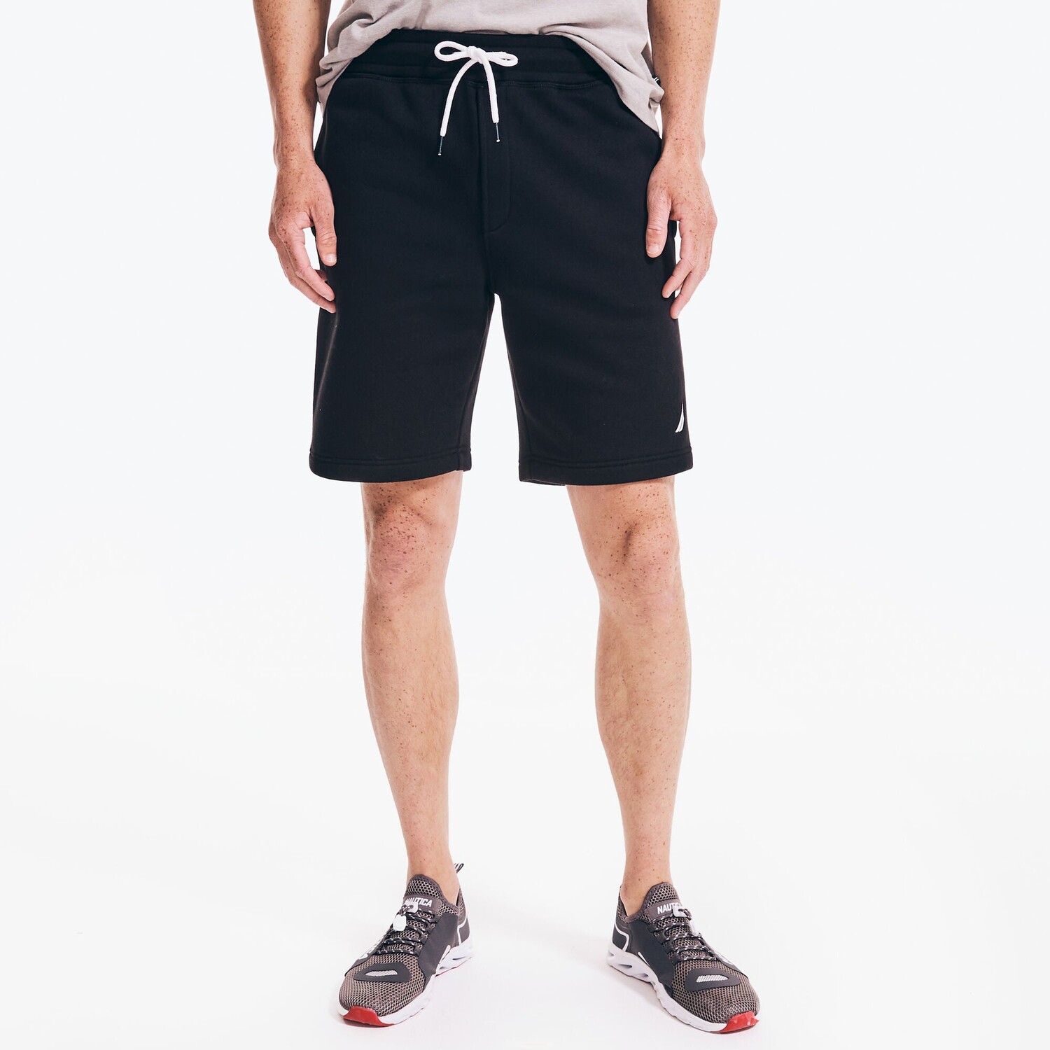 

Мужские флисовые шорты Nautica 9 J-Class, цвет True Black