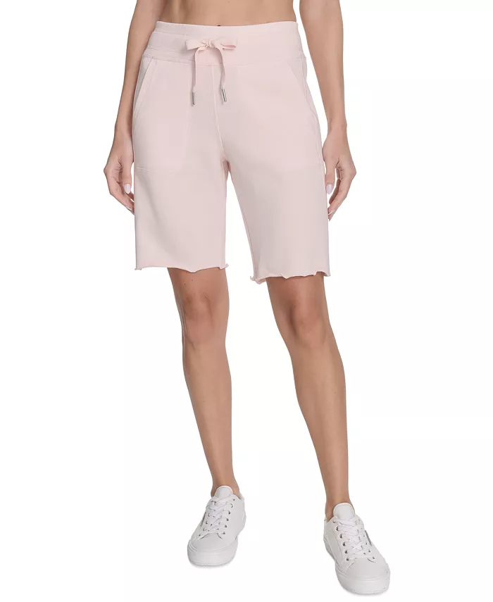 

Женские спортивные шорты на завязках Calvin Klein, розовый