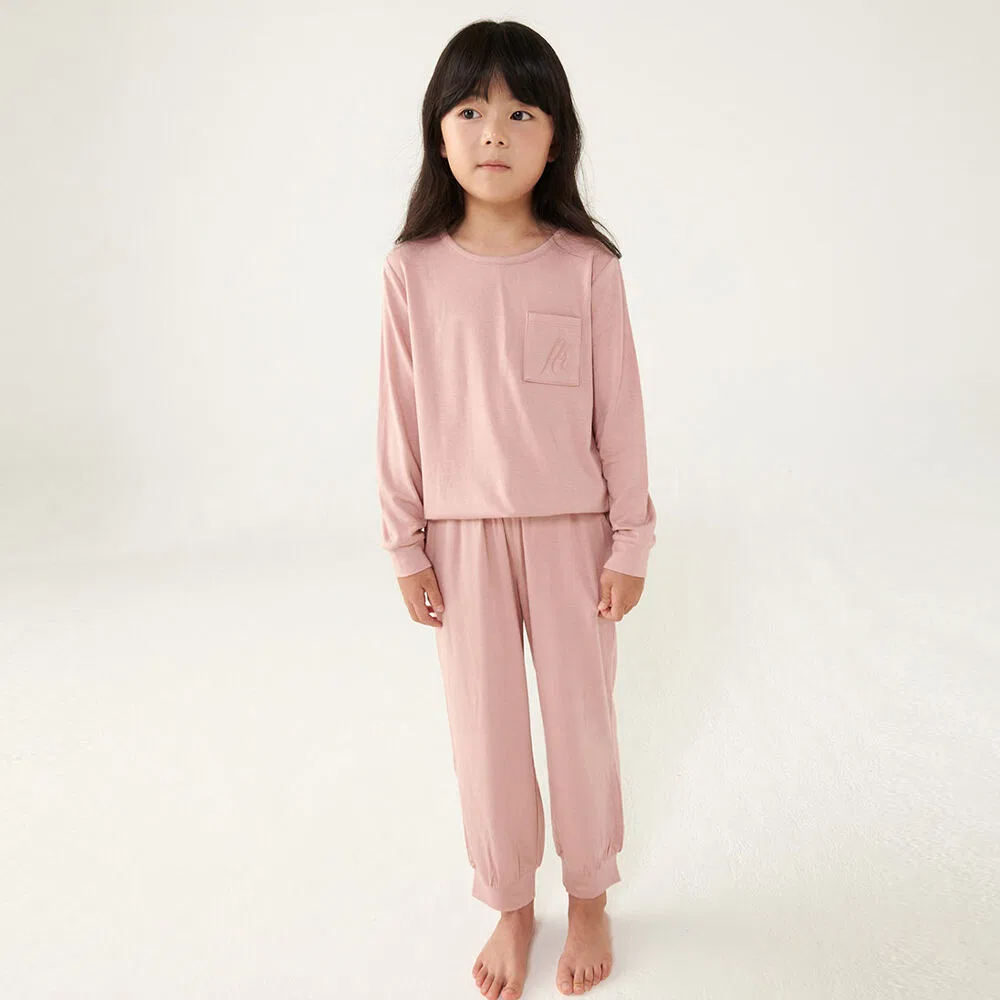 Детский домашний комплект Royal Comfy из модала, инди-розовый, от Pepour