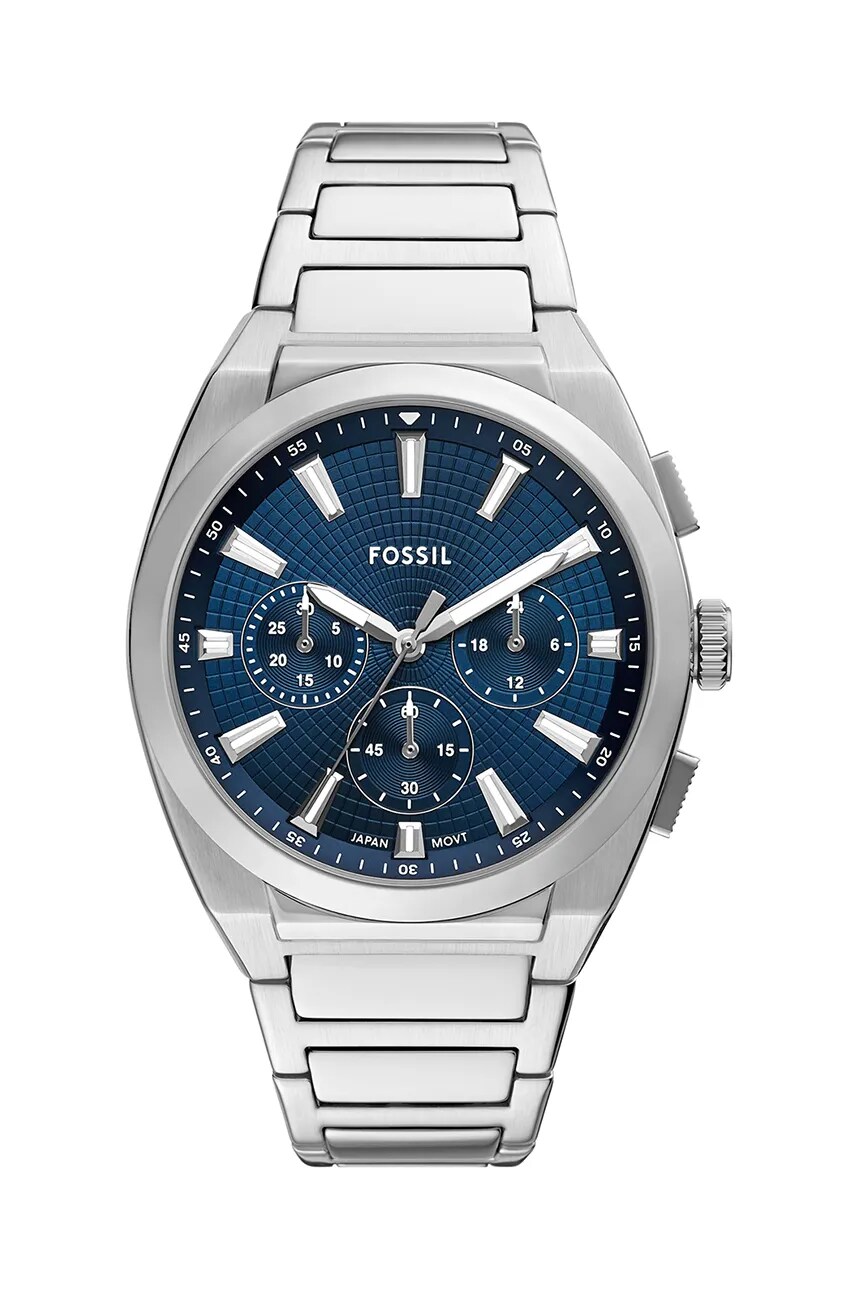 

Часы EVERETT Fossil, серебряный