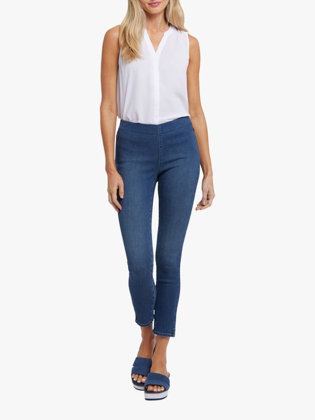 

Ami Skinny Pull On укороченные джинсы NYDJ, Rio Rapids