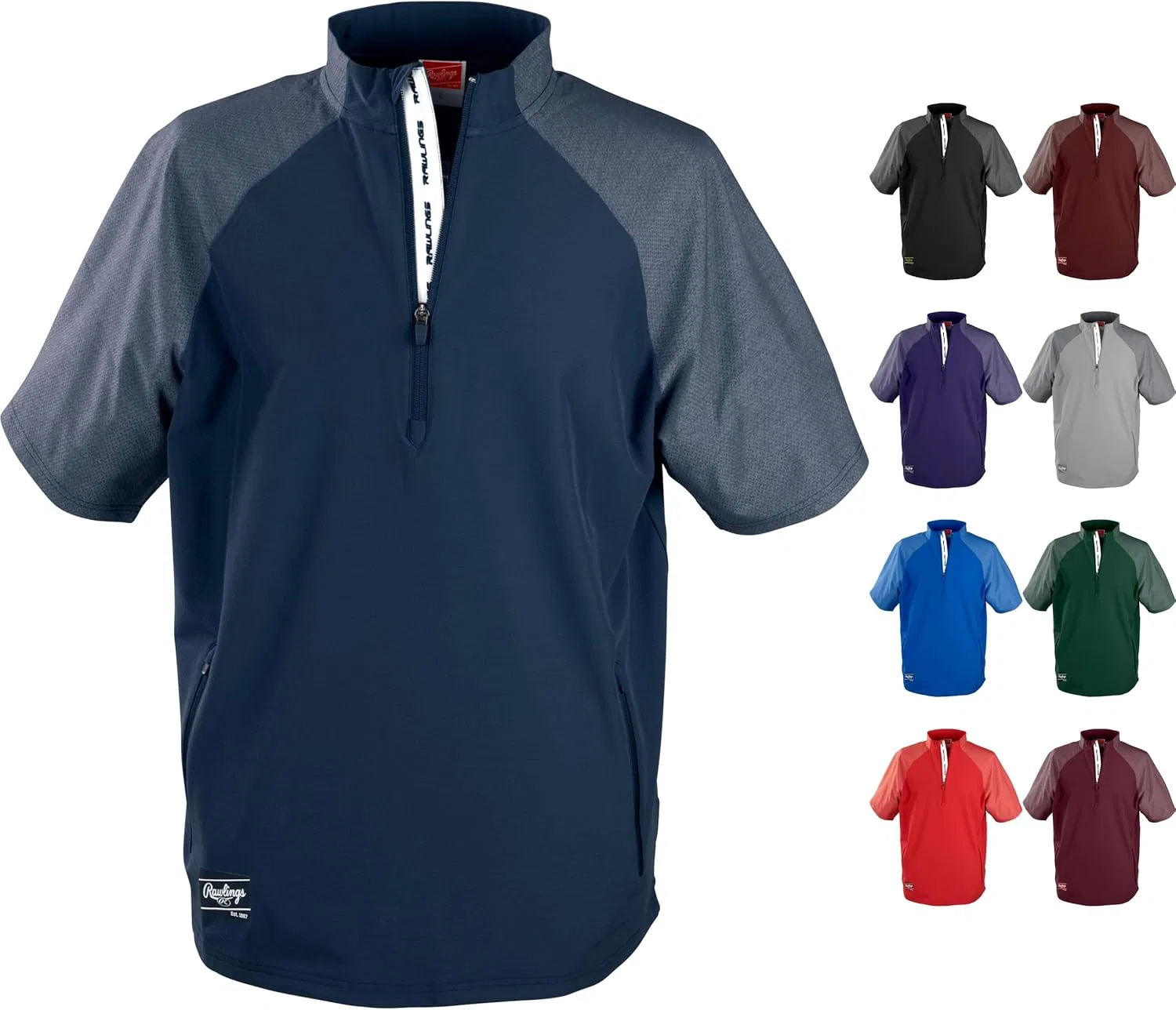 Детская тренировочная куртка Rawlings, Navy