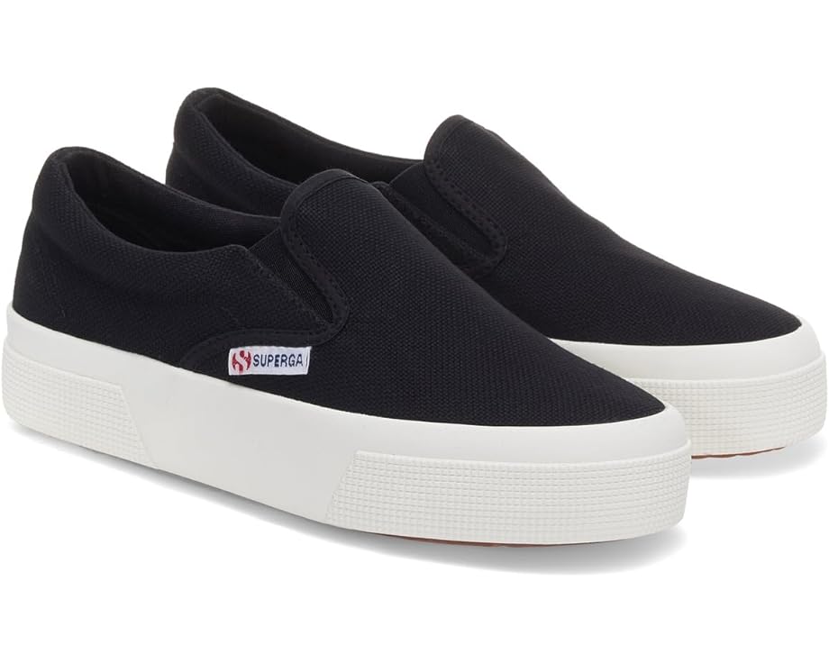 

Кроссовки Superga 2740 Platform Slip On, черный