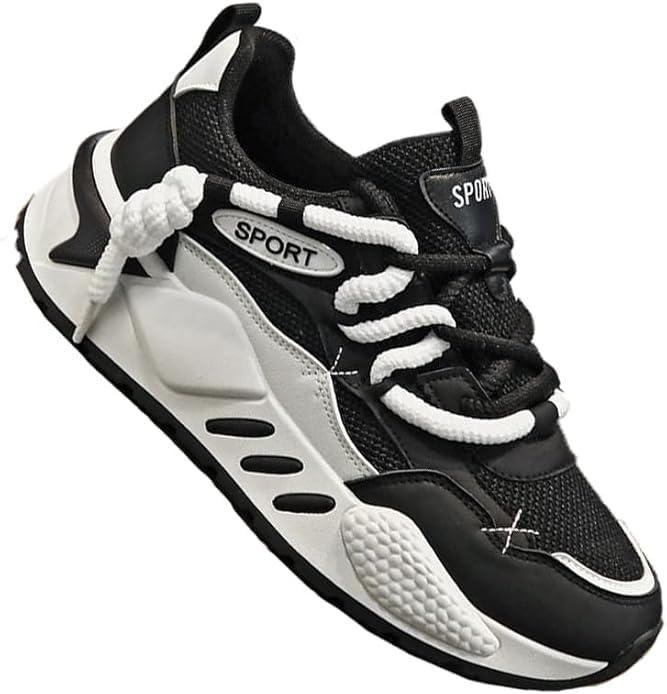 

Модные платформенные кроссовки Hhhchpm для мужчин, с мягкой подошвой, удобные беговые кроссовки для всех сезонов, черный