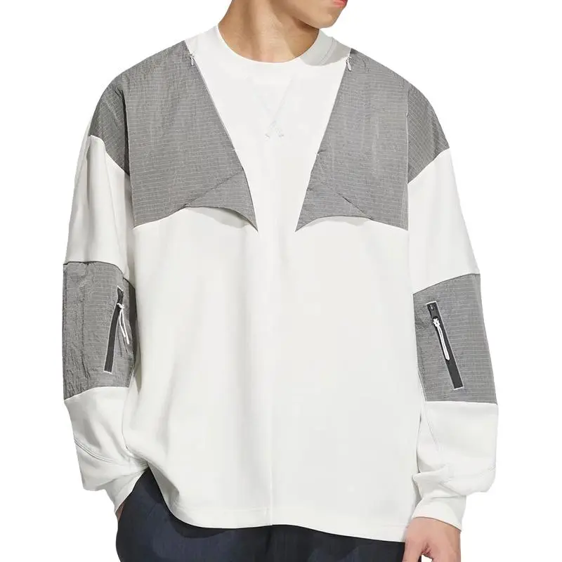 Adidas Футболка FUSTL KU LS T Unisex белая — фото 3