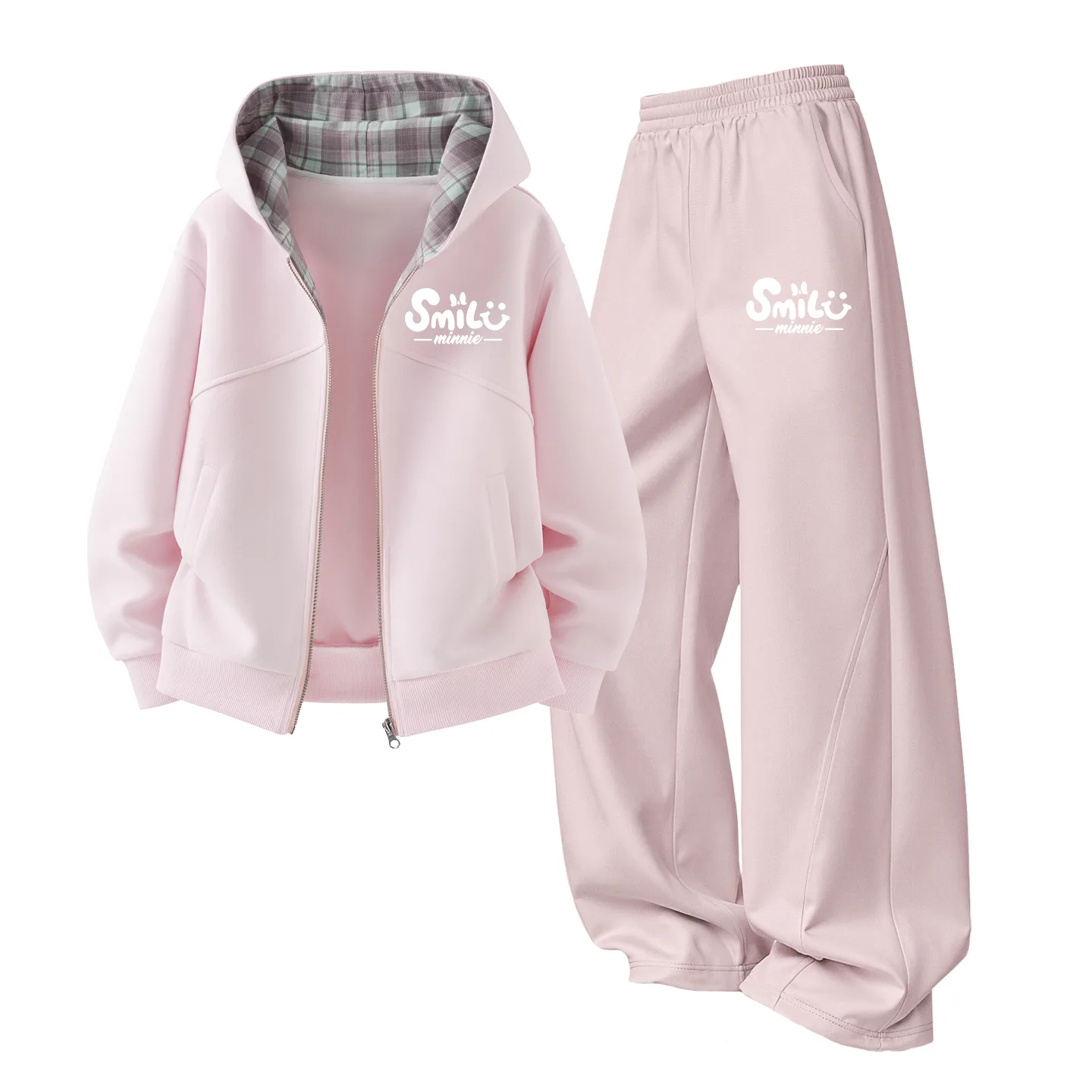 Детская повседневная спортивная толстовка Disney, DiB ZiwoniK Cherry Blossom Pink+DiB ZiwoniK Lotus Pink