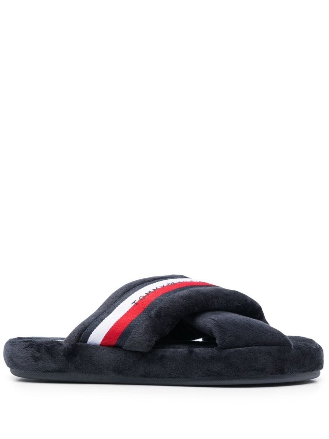 

Tommy Hilfiger слиперы с перекрестными ремешками, синий