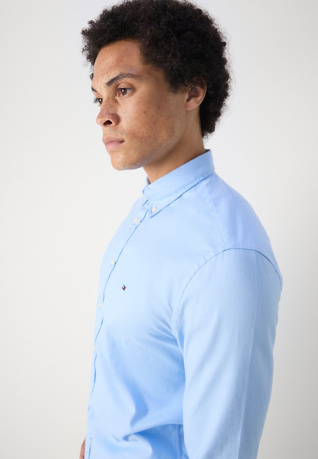 

Рубашка BRUSHED SOLID SHIRT Tommy Hilfiger, синий