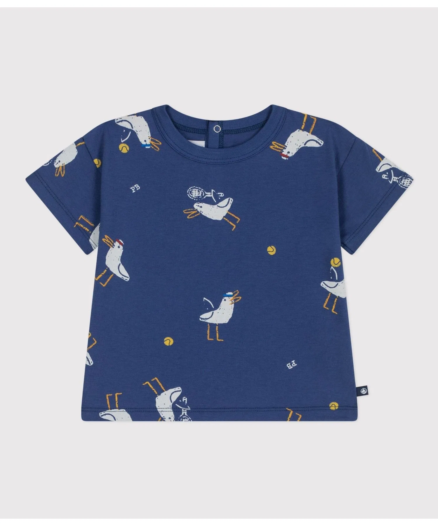 Детская футболка PETIT BATEAU с принтом
