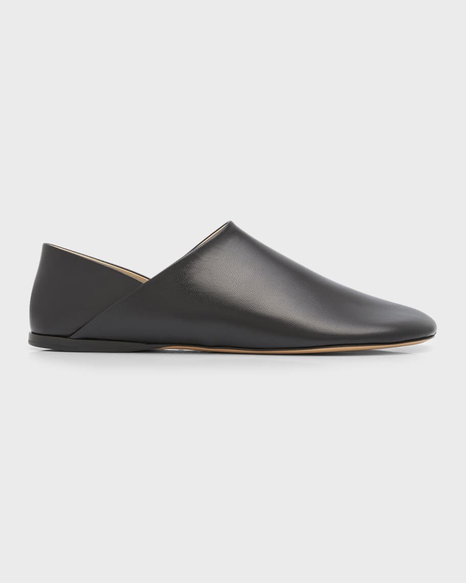 Игрушечные кожаные тапочки-лоферы Loewe