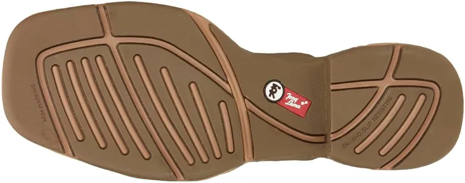 

Ботинки Tony Lama мужские Rasp коричневые 11' мужские широкие с квадратным мягким носком