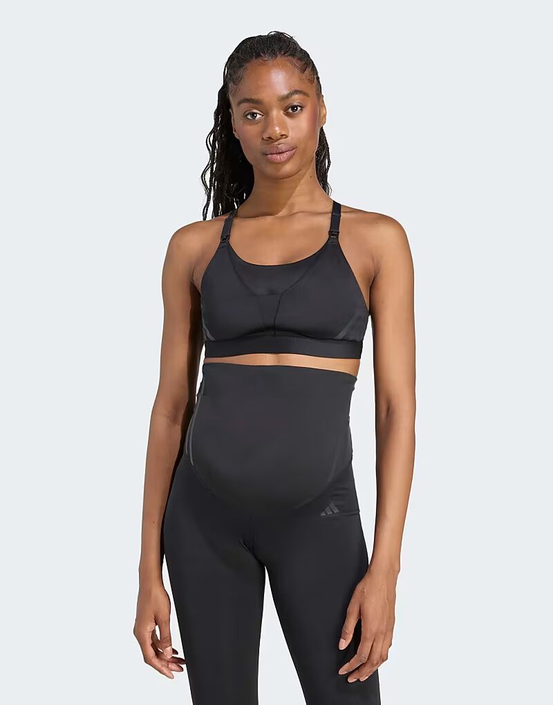 

Бюстгальтер для беременных Performance Powerimpact Luxe со средней поддержкой Adidas Performance