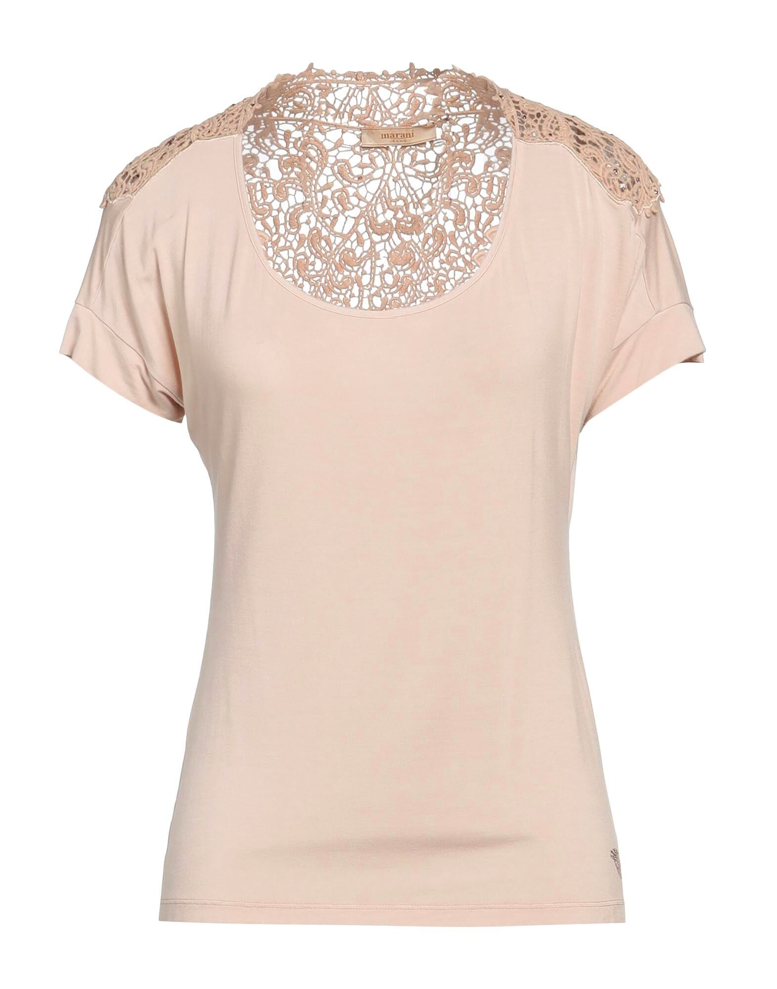 

Футболка Marani Jeans, бледно-розовый