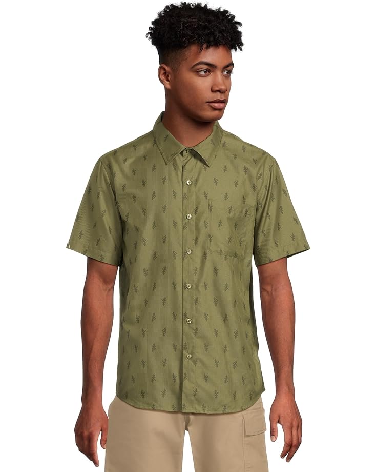 

Рубашка Marmot AirExchange Novelty Short Sleeve Shirt, цвет Olive Grove Leaf