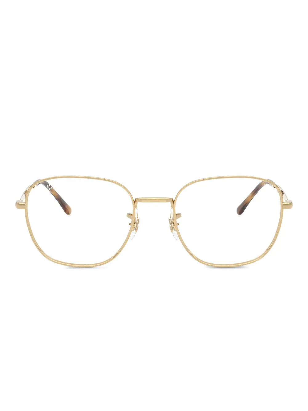 

Очки RX6534 в круглой оправе Ray-Ban, золотой