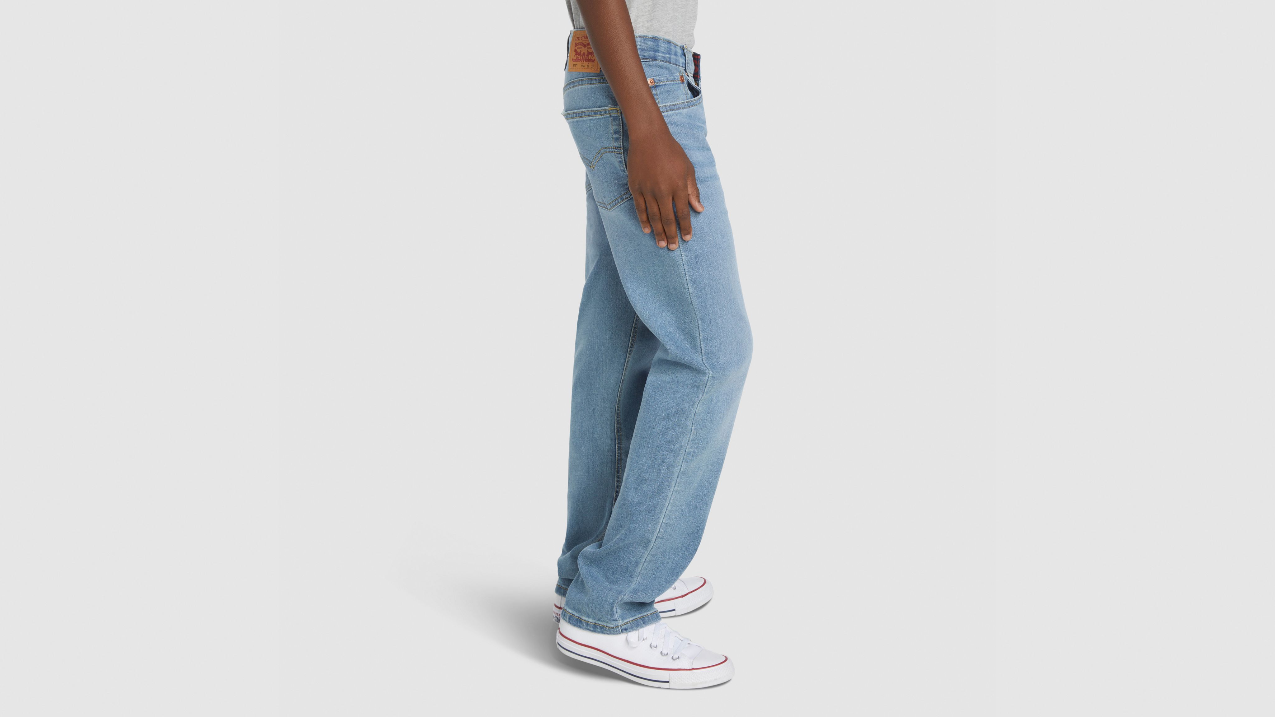 Джинсы 514 Straight Fit Performance для мальчиков 8–20 лет Levi's, Blue Stone - Medium Wash — фото 3
