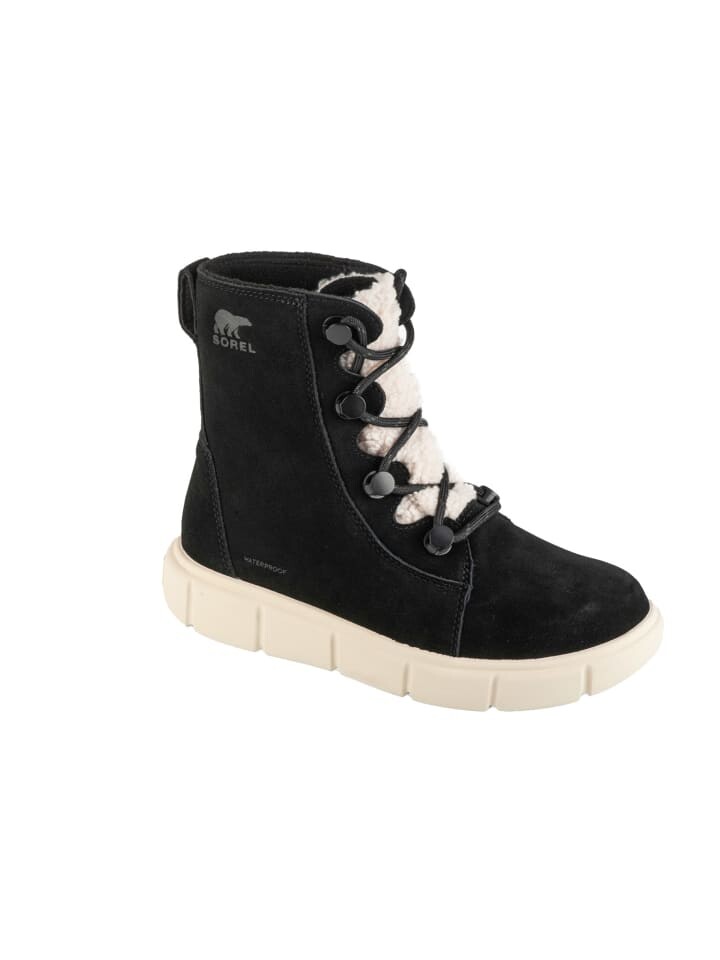 Ботинки женские Sorel Explorer III Joan высокие зимние, черный